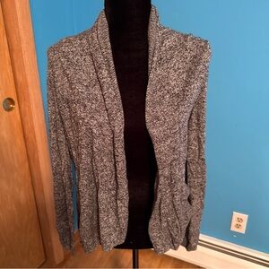 Express Women's Gray Cardigan Sweater